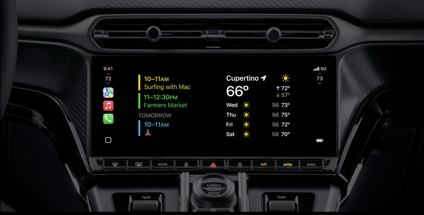 焦点娱乐登录：消息称苹果改进 iOS26 CarPlay 功能：新增界面文本大小调节、更新声音识别辅助功能